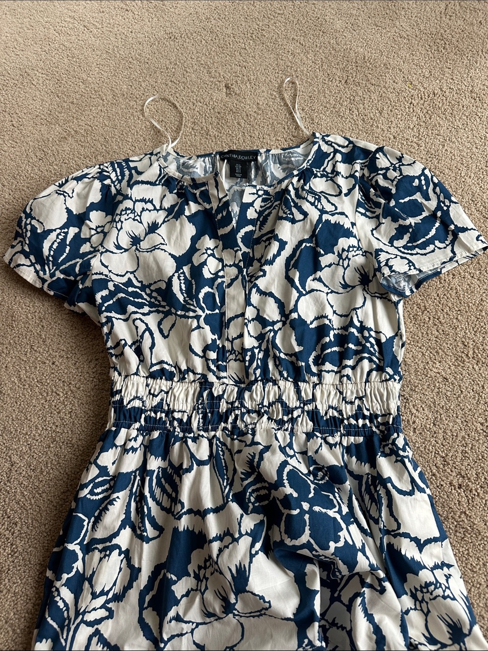 Cynthia Rowley tiered short sleeve dress - Picture 6 of 14